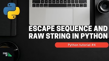 Escape Sequence and Raw String | Python Tutorials | Part 4