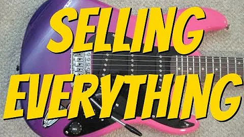 Selling My Guitars, Basses & More  Scott Grove