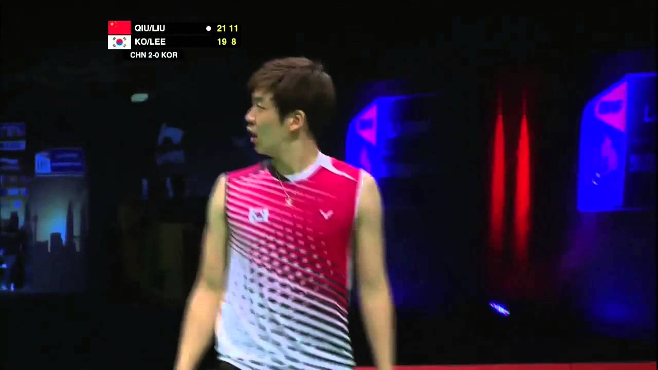 F - MD (Highlight) - Liu Xiaolong/Qiu Zihan vs Ko Sung Hyun/Lee Yong Dae - 2013 Sudirman Cup