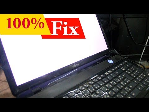 White Display Problem Fix Laptop Screen All Model