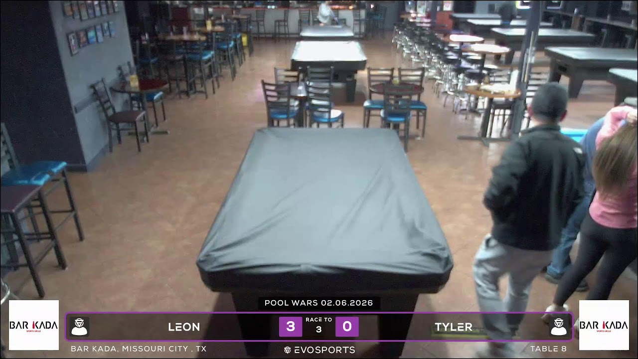 LEON vs TYLER - BAR KADA - TABLE 8 | EvoSports