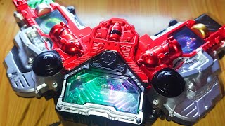 Review Sound Kamen Rider W Dx W Driver Bootleg and Gaia Memory Joker Cyclone.