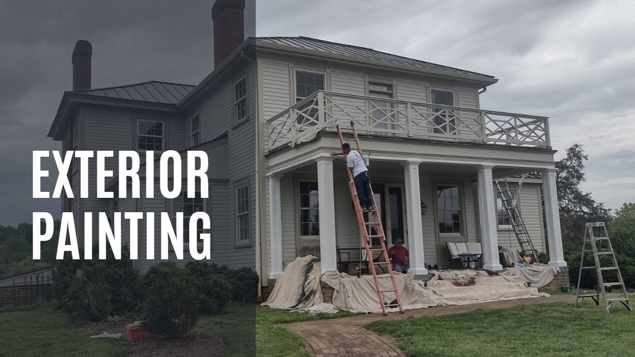 Exterior Painting Project in Charlottesville YouTube