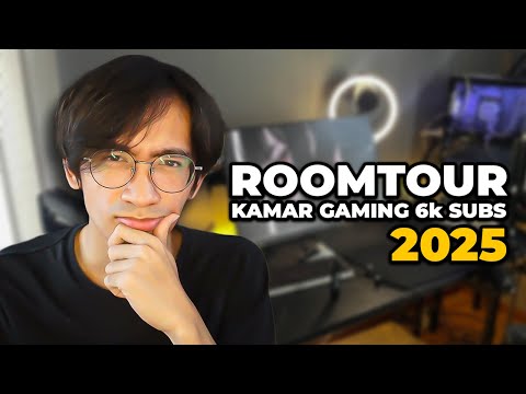 SMALL STREAMER GAMING ROOM TOUR 🤏