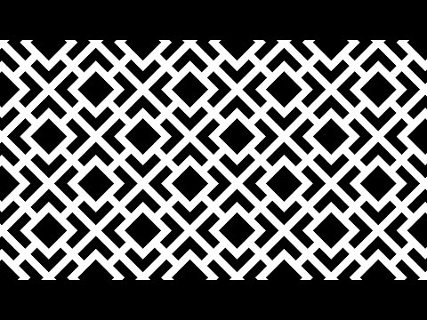 Adobe illustrator tutorials | design patterns | Black and white | Polygon | 121