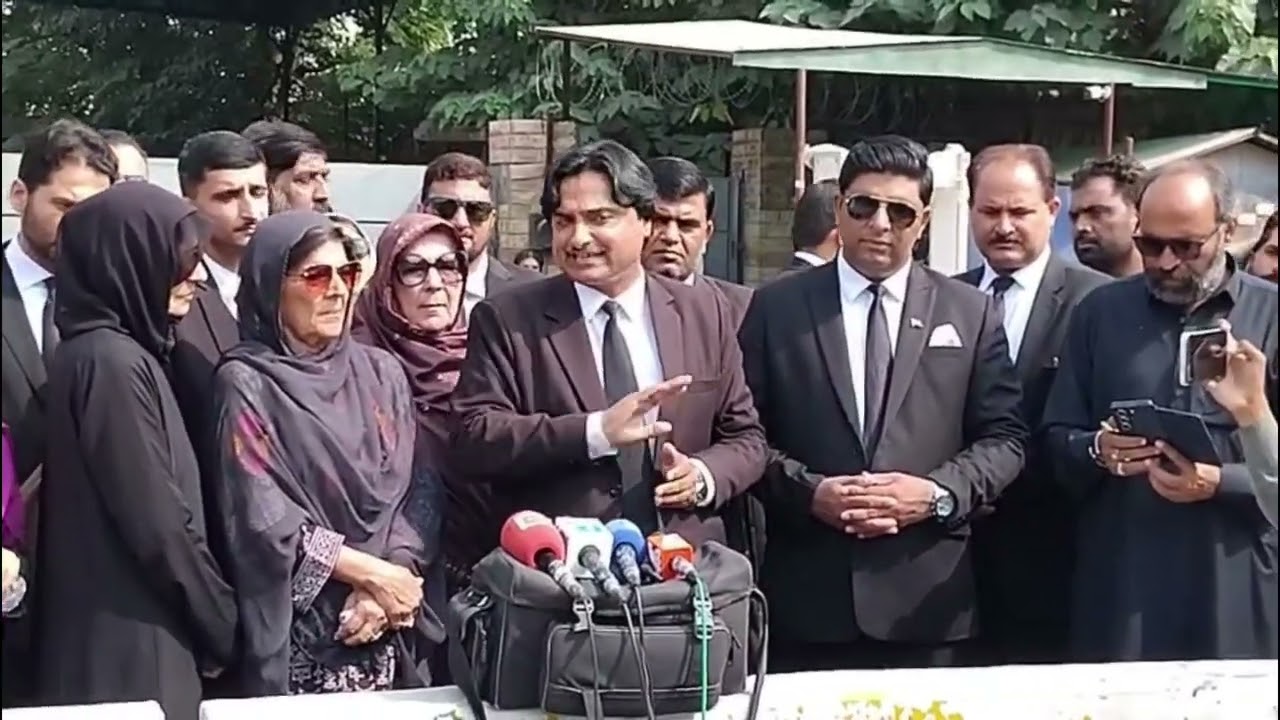 Pti Lawyer faisal malik & Aleema khan media talk Rawalpindi 26 November case …