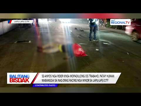 Rider, Patay Human Mabangga-I sa Nag-Drag Racing | Balitang Bisdak