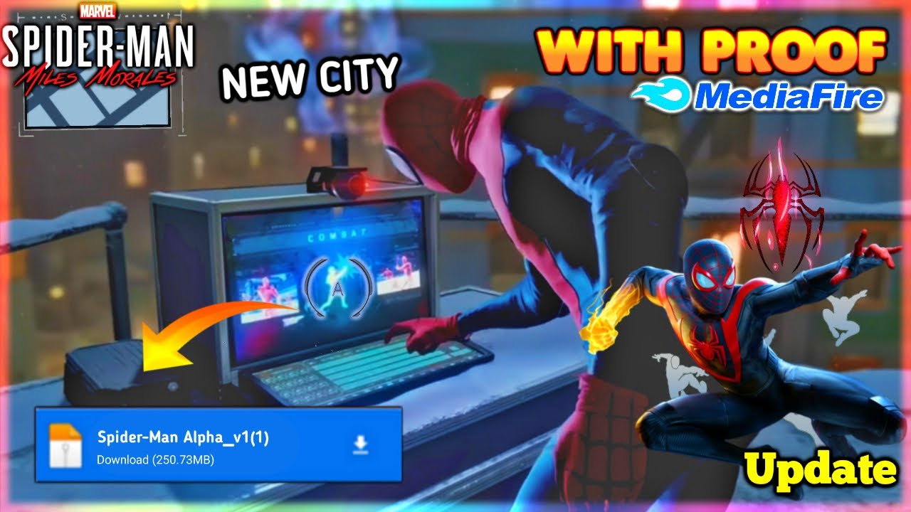 Update! New City - Spiderman Miles Morales Mobile | Ruser Games | New ...
