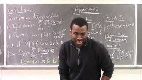 Math 212 RS2 Lecture 17 - Applications of Series: Integrals; Binomial Theorem; Euler