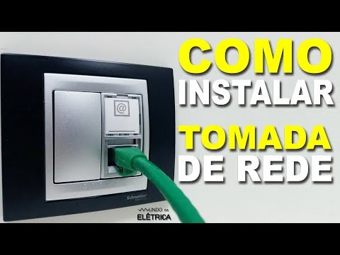 Vídeo: Como você instala uma tomada de parede na Internet?