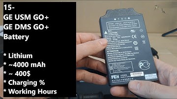 [ENG] 15 - GE USM GO+ (DMS GO+) Battery