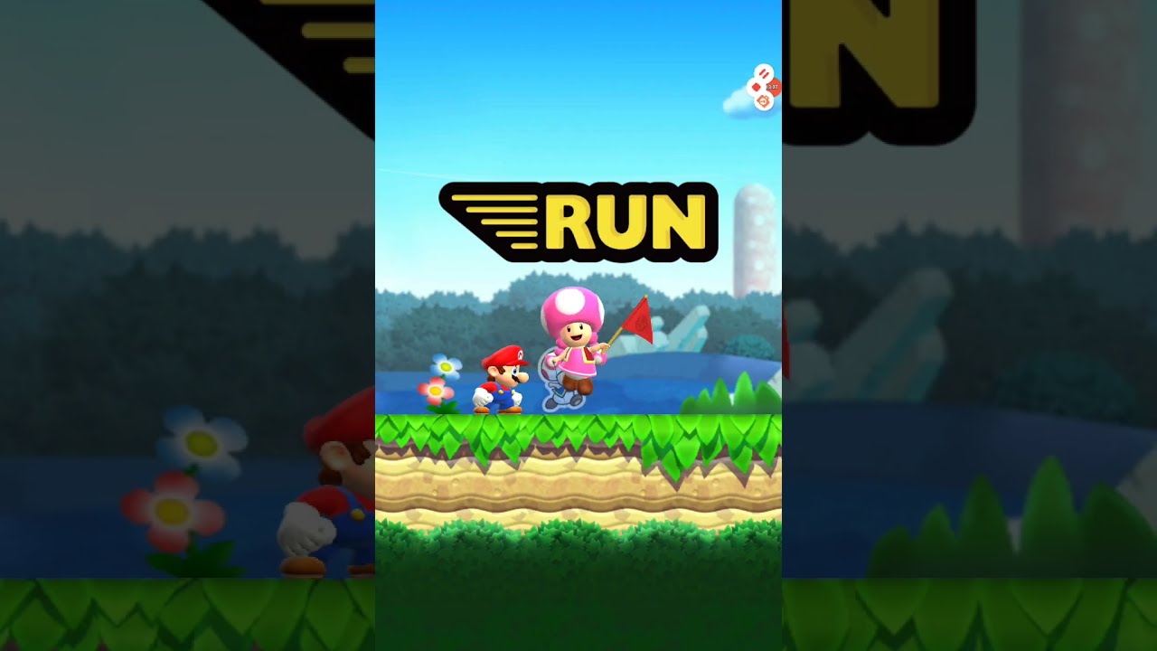 Bowser stole peachy we have to save her[Super Mario Run]
