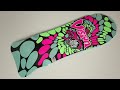 Tabla skate old school vision 10 hippie stick turquoise