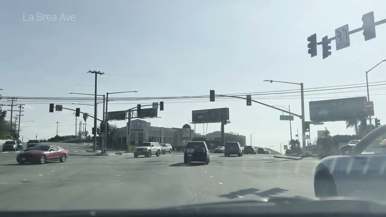 Saturday Afternoon Drive in Los Angeles | La Brea, Slauson, Crenshaw, Exposition, Jefferson