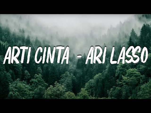 Arti Cinta  - Ari Lasso ( lirik video ) class=