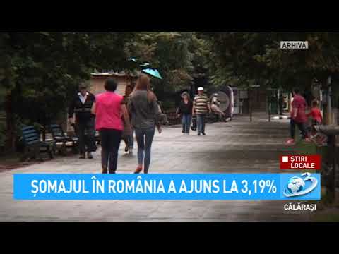 Știri Locale - Șomajul în România a ajuns la 3,19% calarasi harta