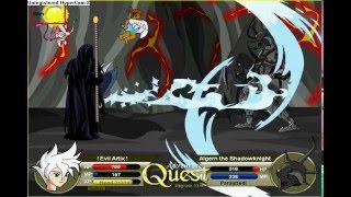 Aq Battleon Evil Artix Vs Algern The Shadowknight