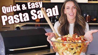 Quick & Easy Pasta Salad Recipe! Literally The Best Simple Pasta Salad Ever screenshot 2