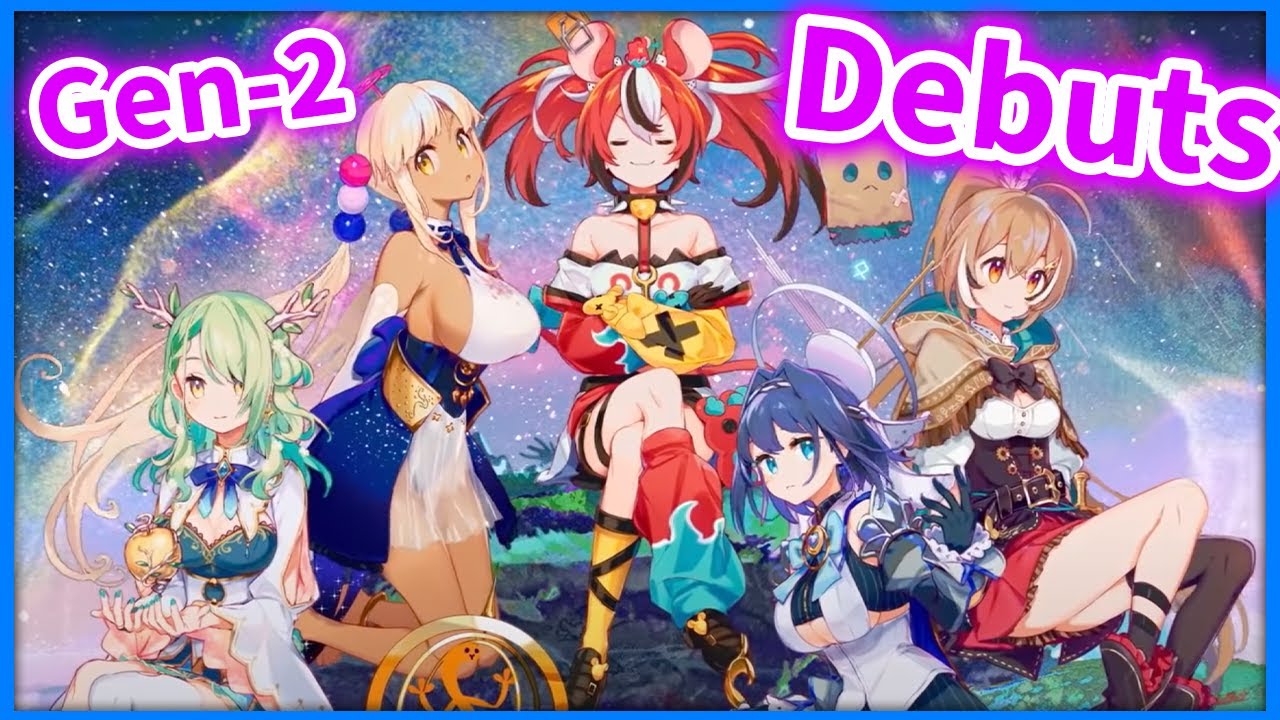 Hololive EN 2nd Gen Debuts in a Nutshell【HololiveEN】