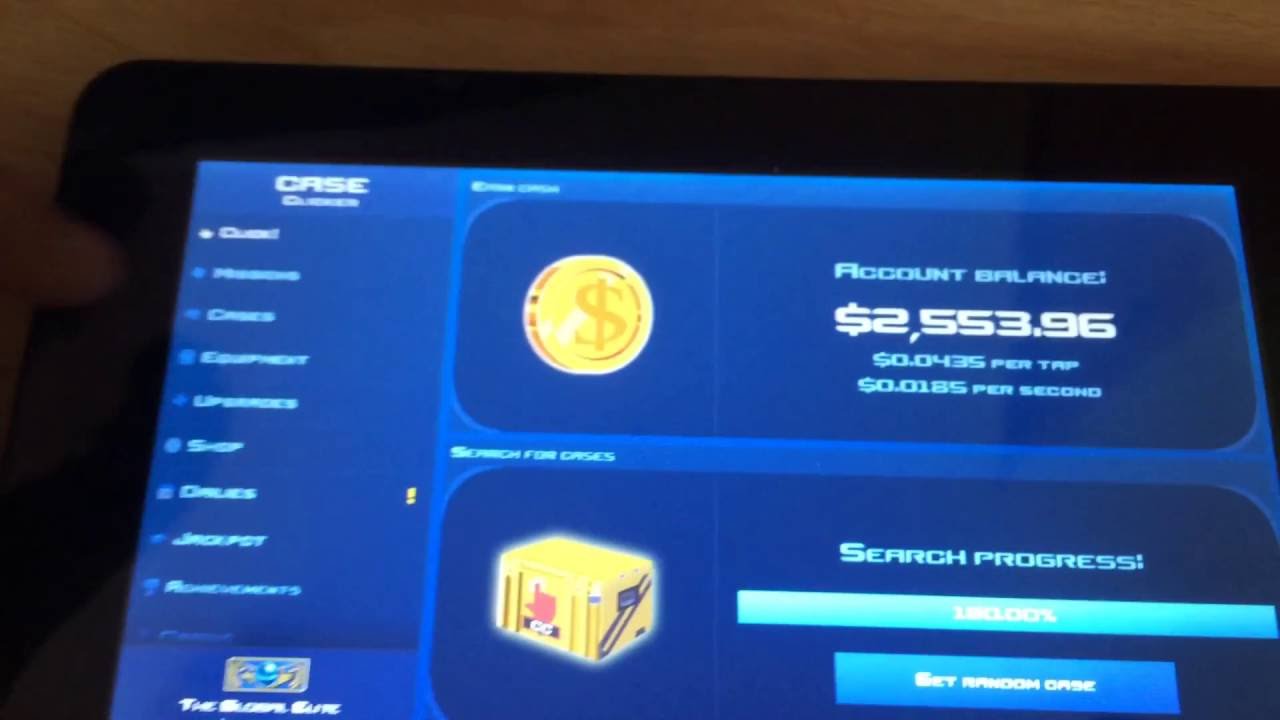 Case clicker: Get expensive skins for free!