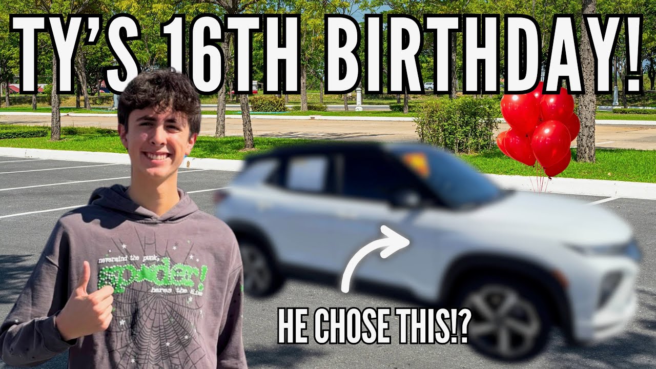 Car Reveal & Birthday Surprises! 🎉 Ty’s 16th Birthday Vlog | Life As We