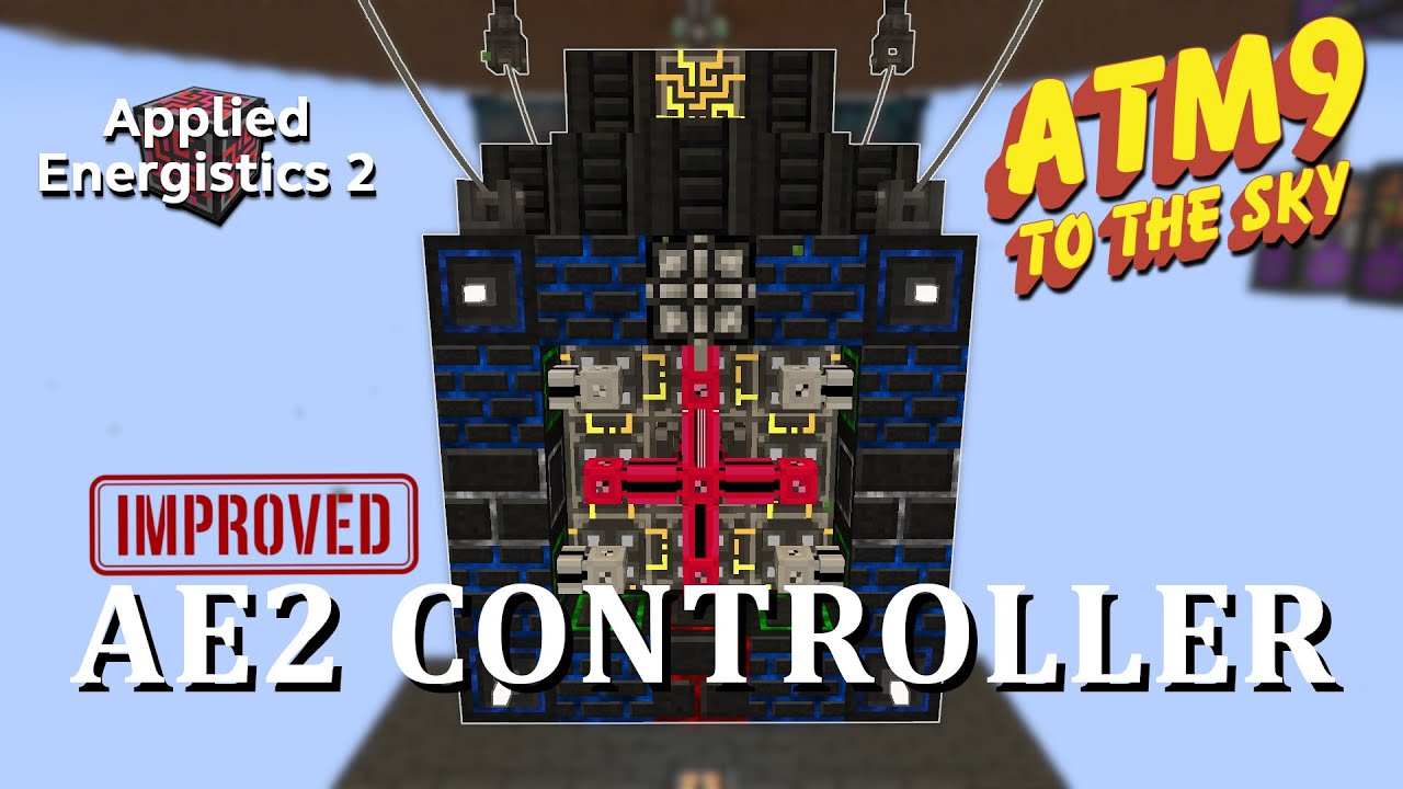 Applied Energistics 2 | Improved Compact Controller/P2P Tunnel Setup ...
