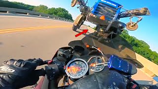 EPIC, INCREDIBLE, CRAZY &amp; UNEXPECTED Motorcycle Moments Caught on Camera