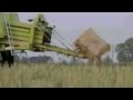 How to transform into sponge bob squarepants using a straw baler