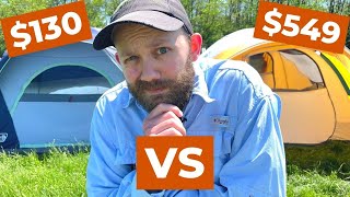 $130 vs $549 Tent (What You Get for the Money) by Little Campfires 8,089 views 1 year ago 7 minutes, 14 seconds
