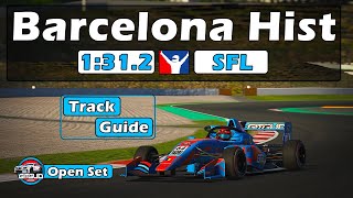 iRacing Super Formula Lights Barcelona Historic Track Guide - 1:31.2 - 2024 Season 2