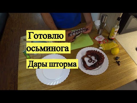 Видео: Готовлю осьминога. Дары шторма / Release the kraken! And cook it!