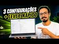 3 Configurações para Deixar Seu Notebook Mais Rápido