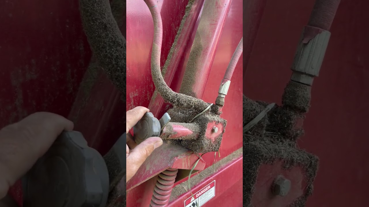 How to adjust tension on Round Balers! 