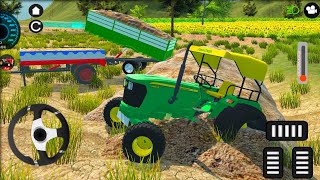 John Deere 5050 Tractor🚜 Real Indian Tractor Simulator 2 🚜 | Tractor Driving Simulator Gameplay#183 screenshot 1
