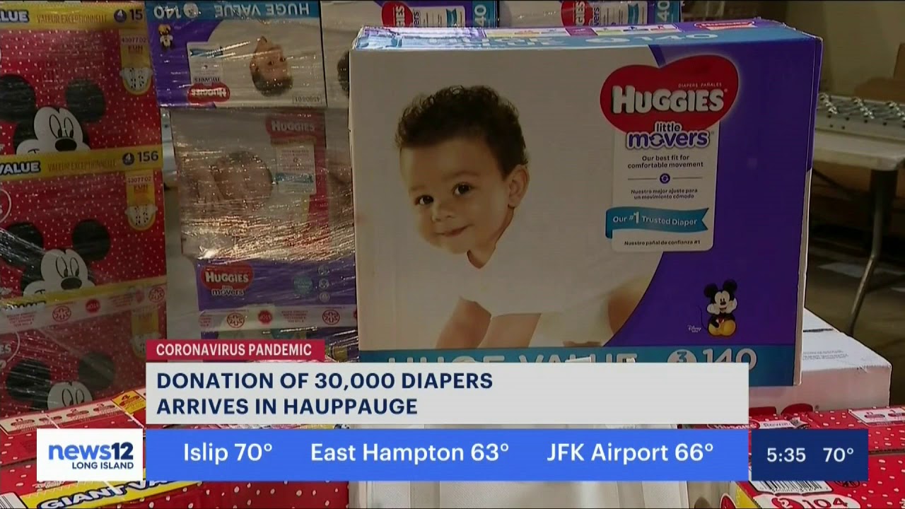 Allied Foundation's Donation of 30,000 Diapers Featured on News 12 Long