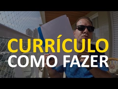 Vídeo: Como Escrever Um Currículo Para Um Emprego De Contador