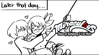 Kagami loves Marinette! [Miraculous Ladybug Kagaminette Comic Dub]