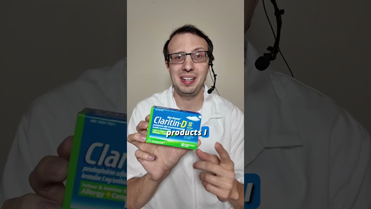 Licensed Pharmacist in Four States "D-spels" Claritin-D® #ClaritinDPartner