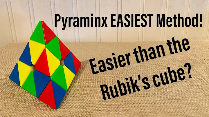Pyraminx EASIEST Method! (Layer By Layer)