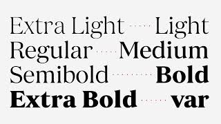 JUST Serif® Free Font | Modern Editorial Typeface