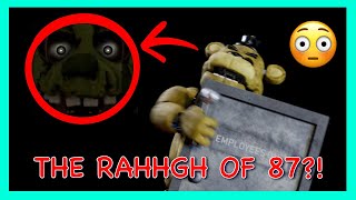 Cassidy when William Afton 😳 (Skeleton banging shield meme but it's Golden Freddy)