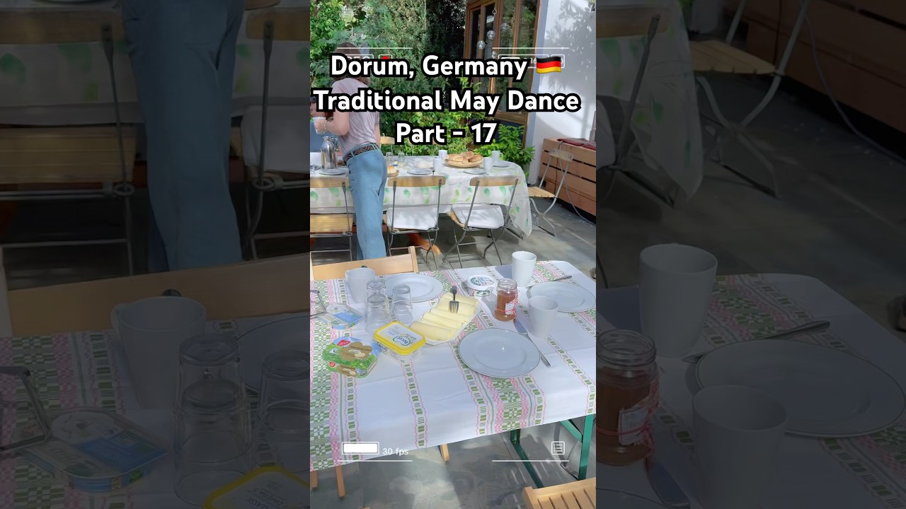 Dorum, Germany🇩🇪| Part -17| Breakfast with My German Family After May Dance | Cultural Experience