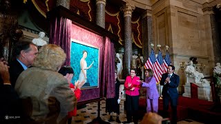 Speaker Pelosi Unveils the Official Portrait for the Late Honorable Patsy Takemoto Mink