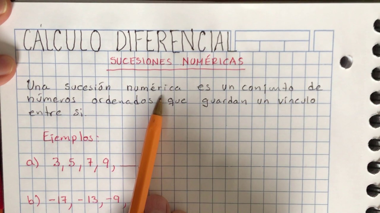 SUCESIONES NUMÉRICAS (PARTE 1) YouTube