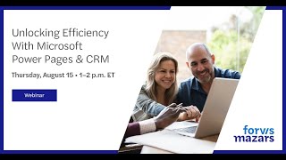 Unlocking Efficiency With Microsoft Power Pages & CRM