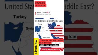 United States of Middle East ?! #viral #news #usashorts #trump