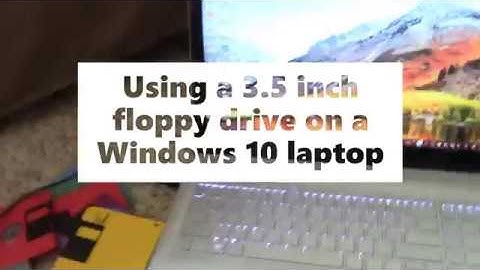Using Floppy Disks On Windows 10!