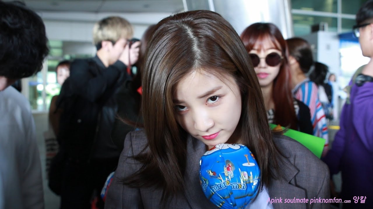 160318 에이핑크 박초롱 인천공항 입국 직캠 by앙칼 #pinknomfan