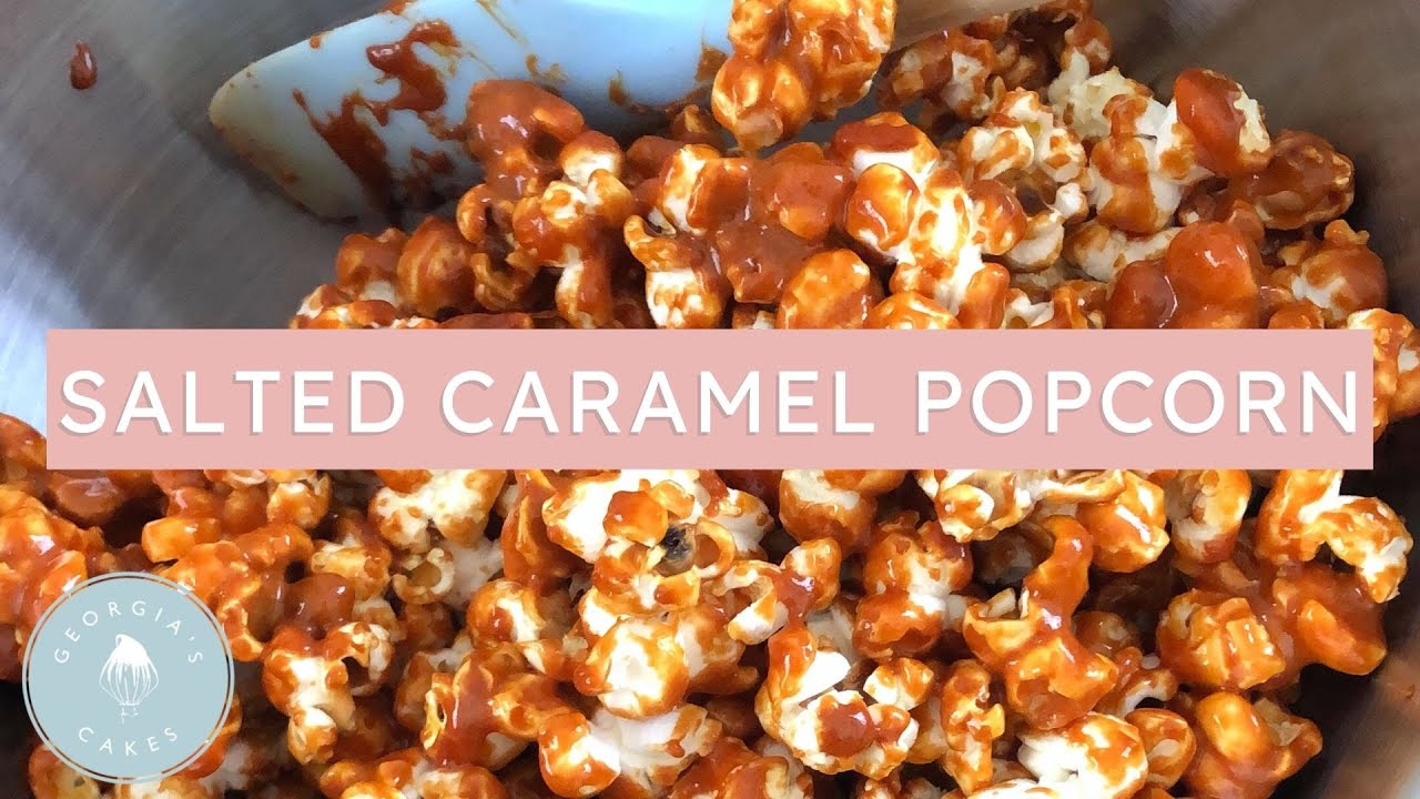 Amazing Salted Caramel Popcorn