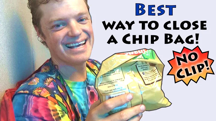 Best Way to Re-Seal a Chip Bag -- No Clip!